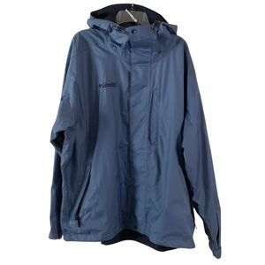 Columbia Omni Tech Packable Hooded Windbreaker Jacket XXL